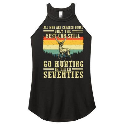 All Are Created Equal Only The Best Can Still Go Hunting Women's Perfect Tri Rocker Tank