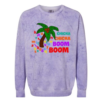 Alphabet Adventures Chicka Chicka Boom Boom Tree Colorblast Crewneck Sweatshirt