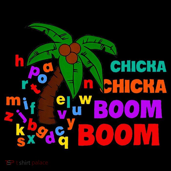 Alphabet Adventures Chicka Chicka Boom Boom Tree Drawstring Bag