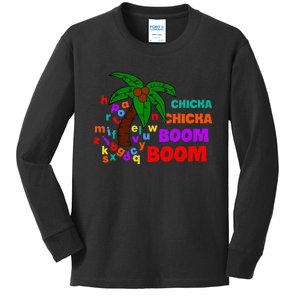 Alphabet Adventures Chicka Chicka Boom Boom Tree Kids Long Sleeve Shirt