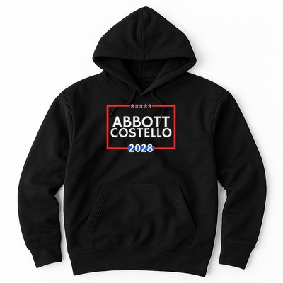 Abbot And Costello 2028 Is Funny Political Election Hoodie