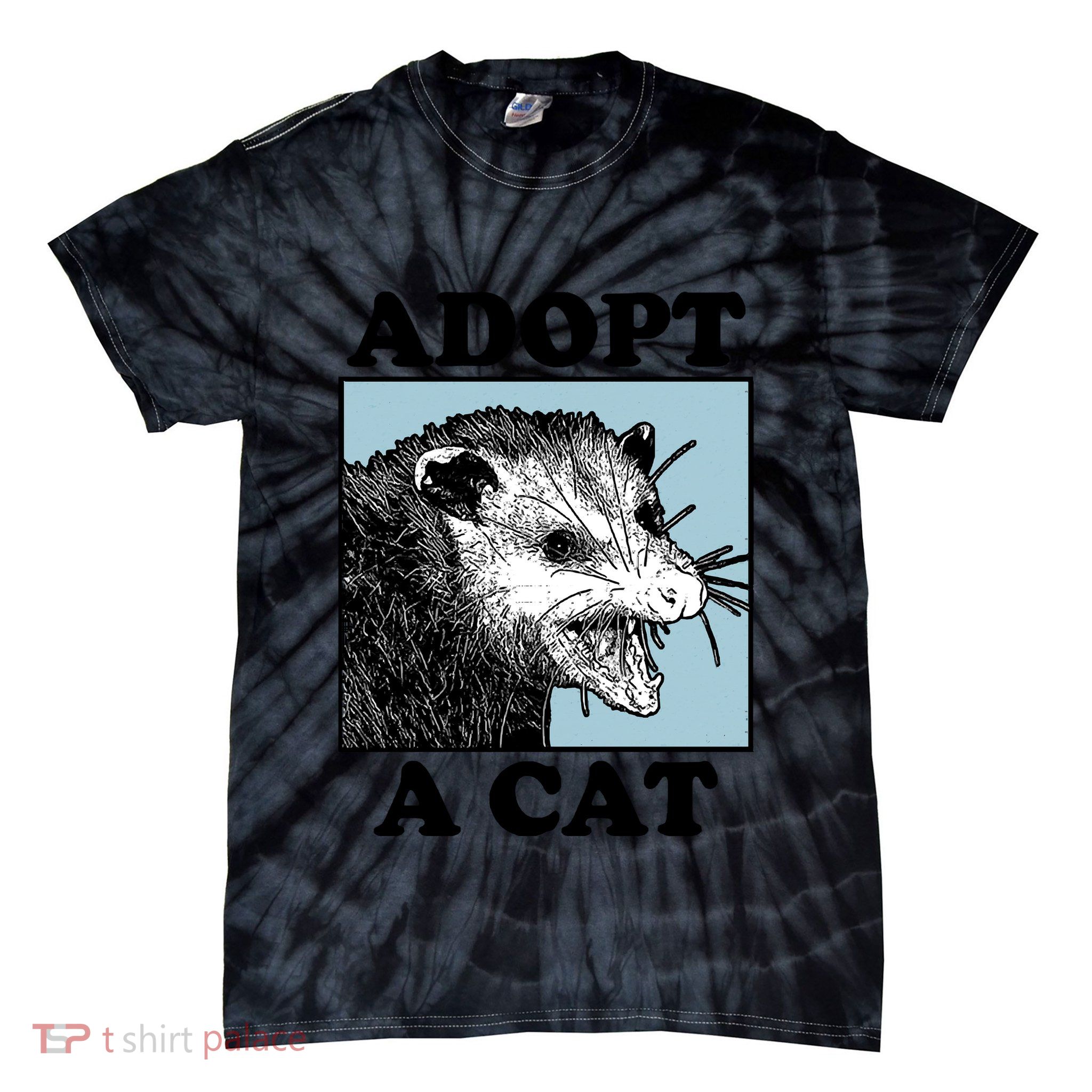 Adopt A Cat Tie-Dye T-Shirt