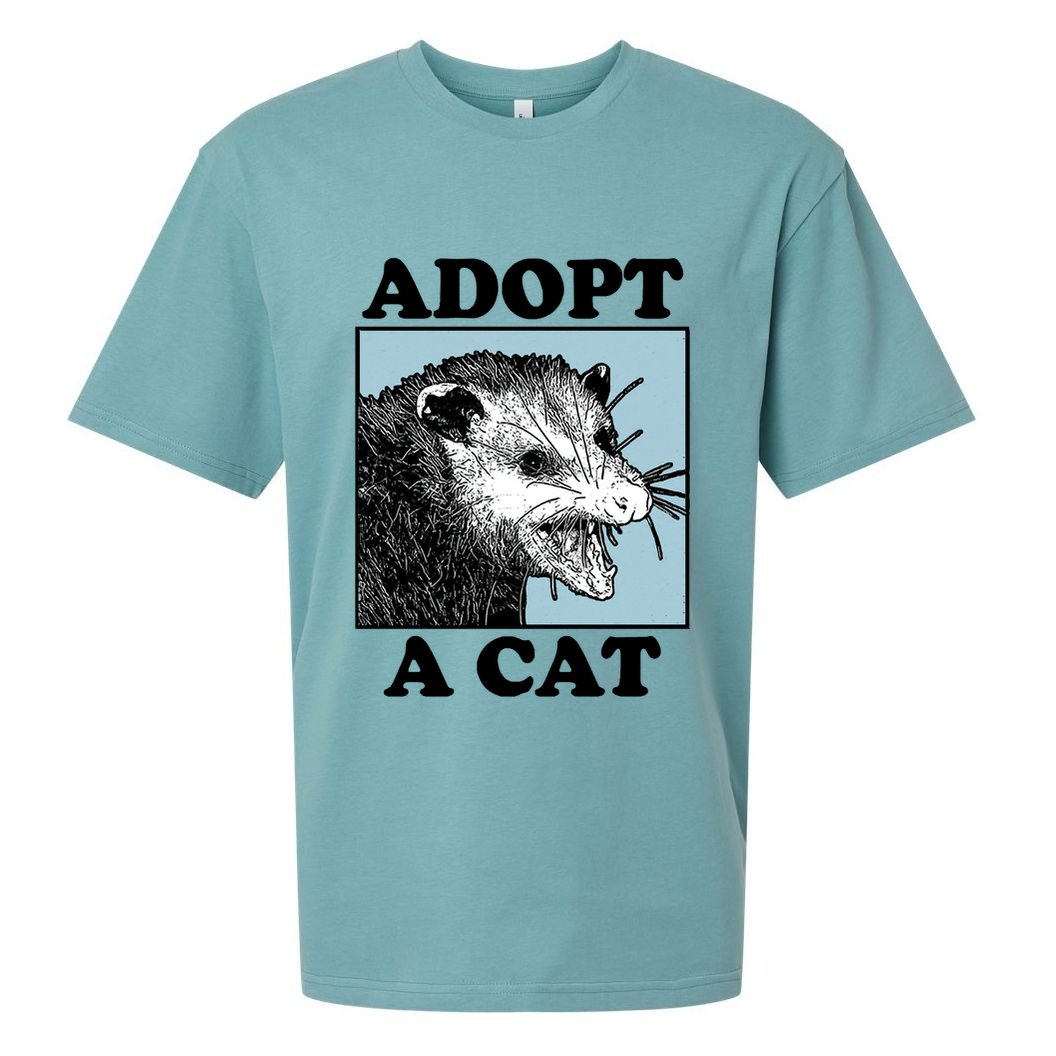 Adopt A Cat Sueded Cloud Jersey T-Shirt