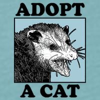 Adopt A Cat Sueded Cloud Jersey T-Shirt