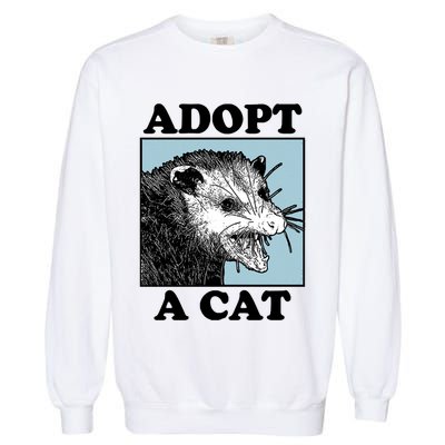 Adopt A Cat Garment-Dyed Sweatshirt