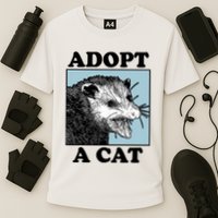 Adopt A Cat Cooling Performance Crew T-Shirt