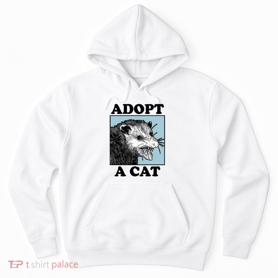 Adopt A Cat Hoodie