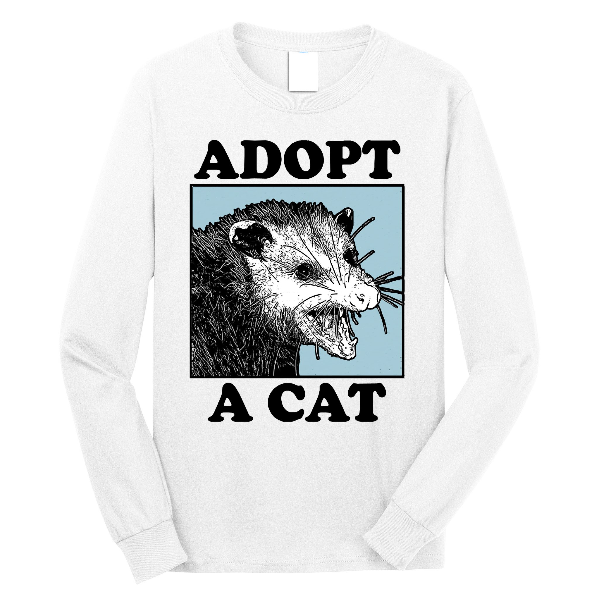 Adopt A Cat Long Sleeve Shirt