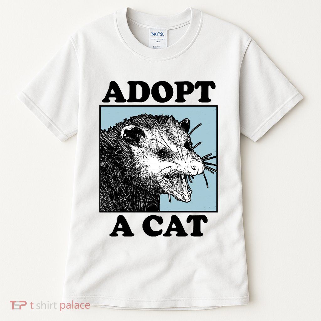 Adopt A Cat Tall T-Shirt
