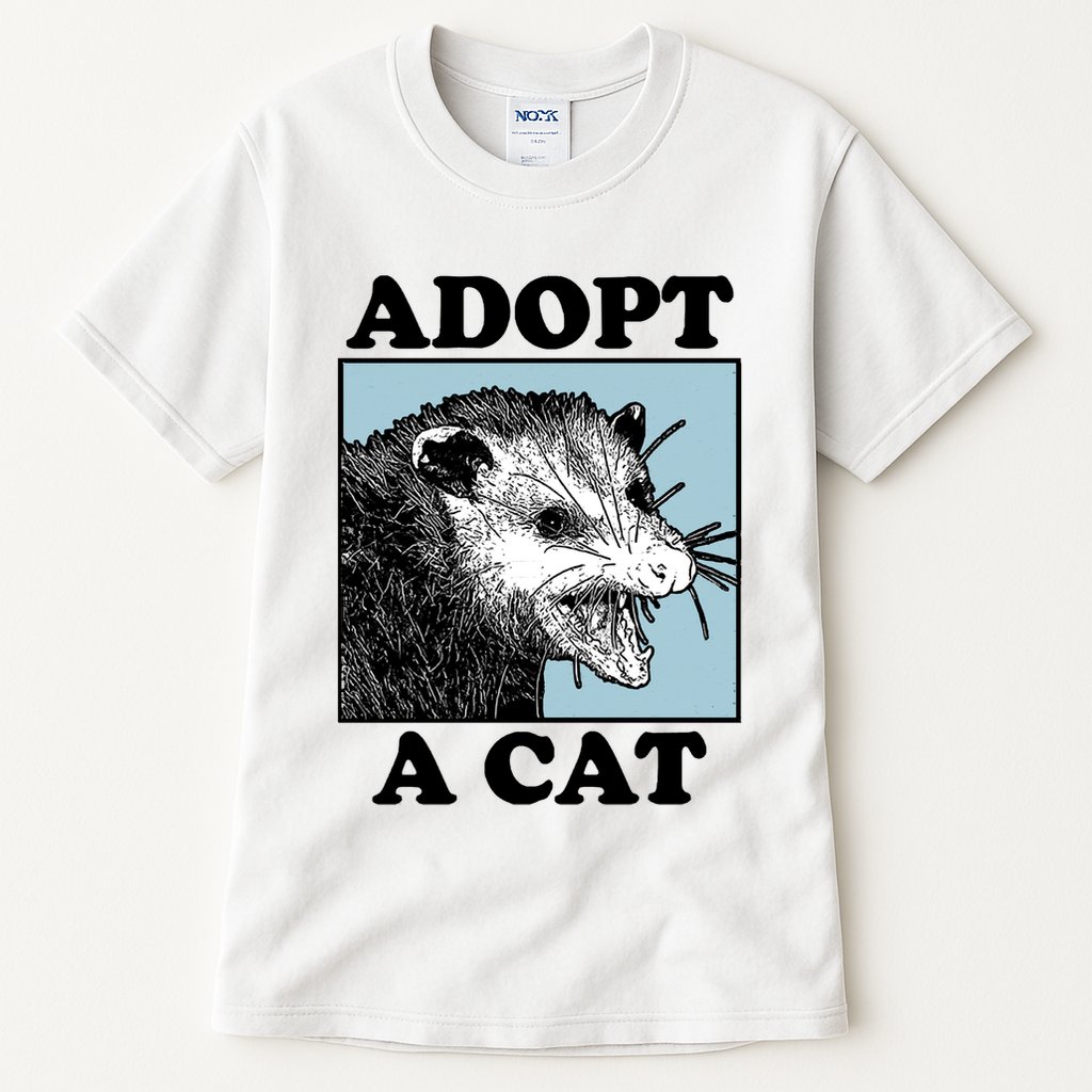 Adopt A Cat Tall T-Shirt