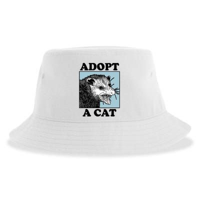 Adopt A Cat Sustainable Bucket Hat