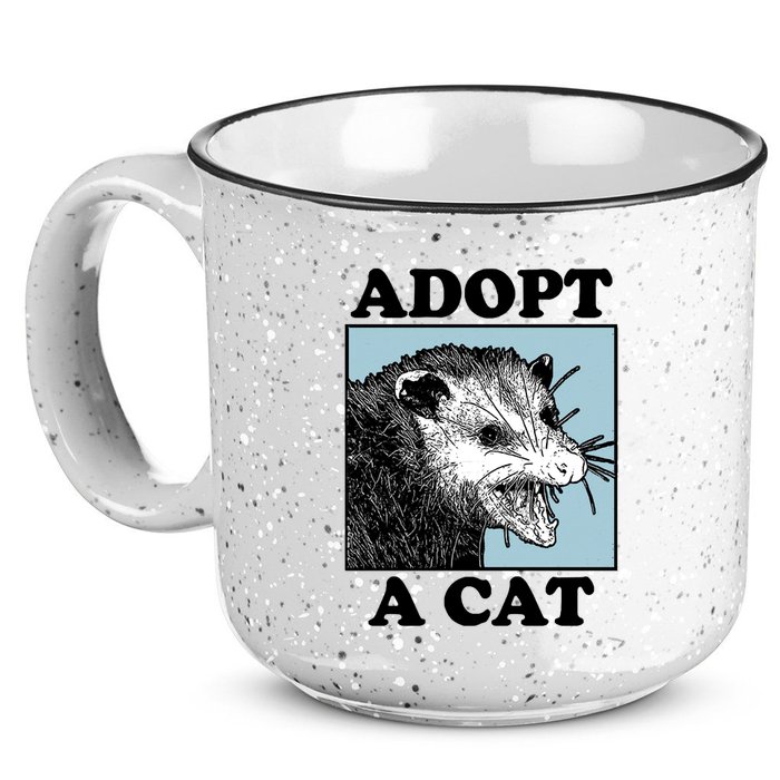 Adopt A Cat 15oz Campfire Ceramic Mug