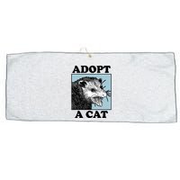 Adopt A Cat Large Microfiber Waffle Golf Towel