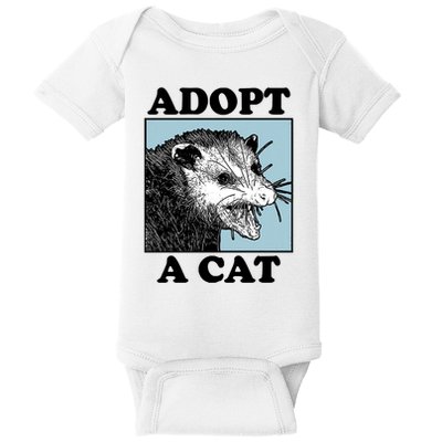Adopt A Cat Baby Bodysuit