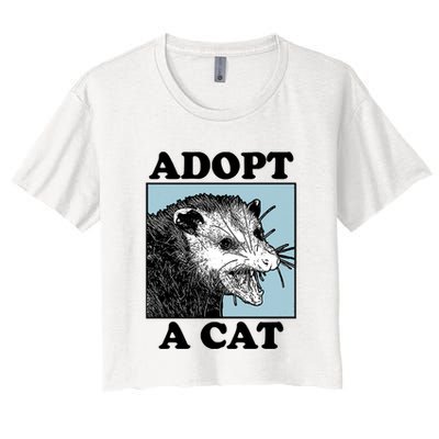 Adopt A Cat Crop Top