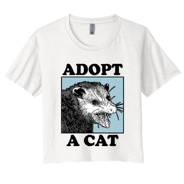 Adopt A Cat Crop Top