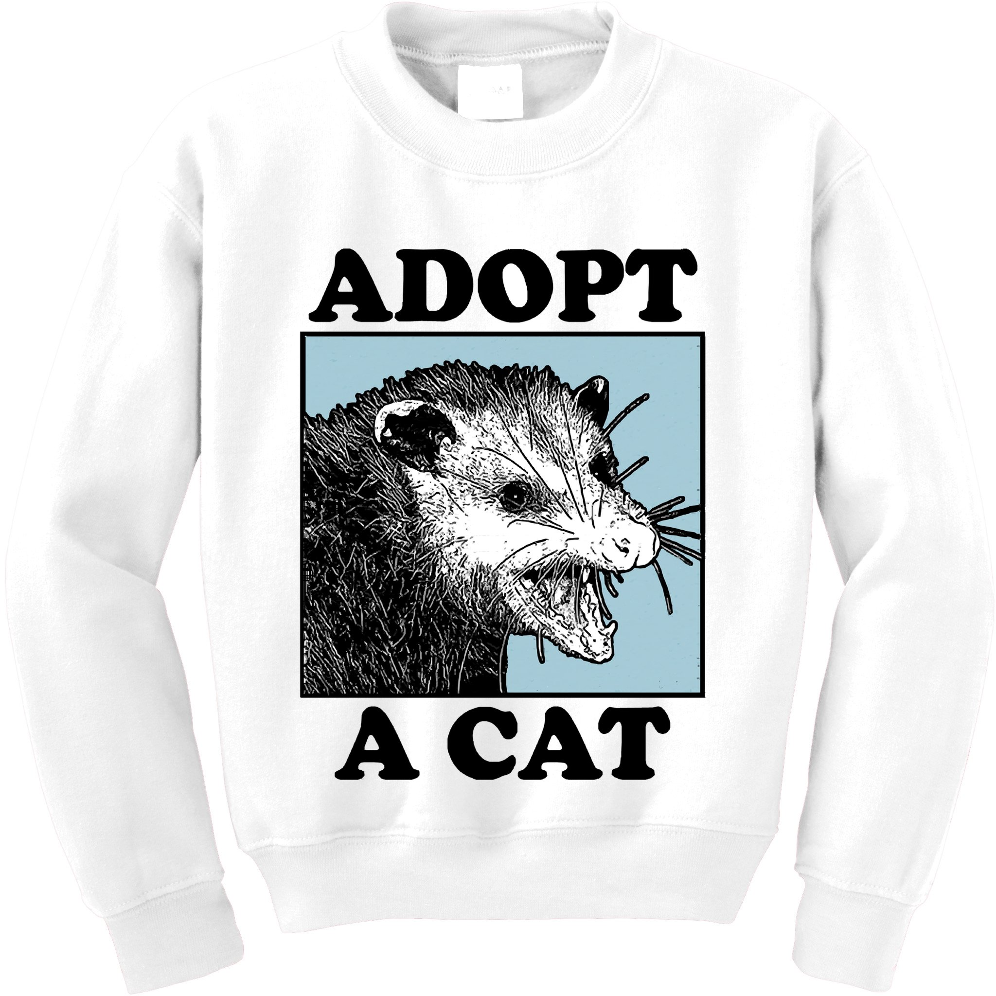 Adopt A Cat Kids Sweatshirt