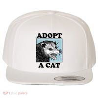 Adopt A Cat Wool Snapback Cap