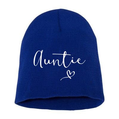 Auntie Aunt Christmas Mothers Day Birthday Nephew Gift Short Acrylic Beanie