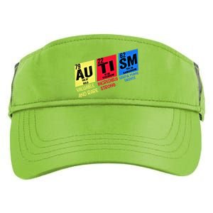 Autism Awareness Chemistry Elets Periodic Table Asd Funny Cute Gift Adult Drive Performance Visor