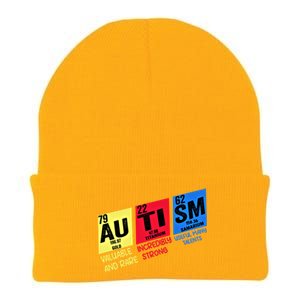 Autism Awareness Chemistry Elets Periodic Table Asd Funny Cute Gift Knit Cap Winter Beanie