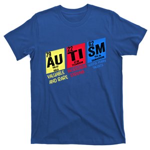 Autism Awareness Chemistry Elets Periodic Table Asd Funny Cute Gift T-Shirt