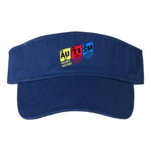 Autism Awareness Chemistry Elets Periodic Table Asd Funny Cute Gift Valucap Bio-Washed Visor