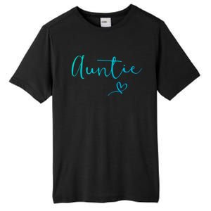 Auntie Aunt Christmas Mothers Day Birthday Nephew Gift Tall Fusion ChromaSoft Performance T-Shirt