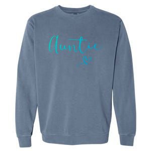 Auntie Aunt Christmas Mothers Day Birthday Nephew Gift Garment-Dyed Sweatshirt