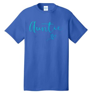 Auntie Aunt Christmas Mothers Day Birthday Nephew Gift Tall T-Shirt