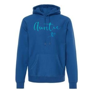 Auntie Aunt Christmas Mothers Day Birthday Nephew Gift Premium Hoodie