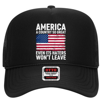America A Country So Great Even Its Haters Wont Leave Trucker Hat
