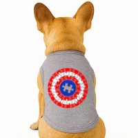 Autism Awareness Captain Puzzle Shield Doggie Tank