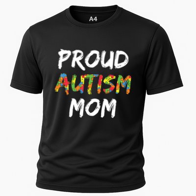 Autism Awareness Clothes Proud Autism Mom Gift Performance Shirt