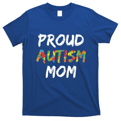 Autism Awareness Clothes Proud Autism Mom Gift T-Shirt