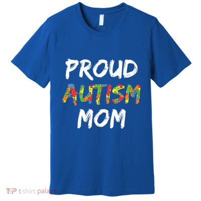 Autism Awareness Clothes Proud Autism Mom Gift Premium T-Shirt