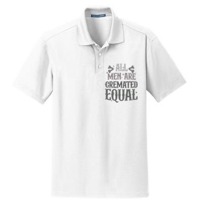 Alls Are Cremated Equal Apparel Dry Zone Grid Polo