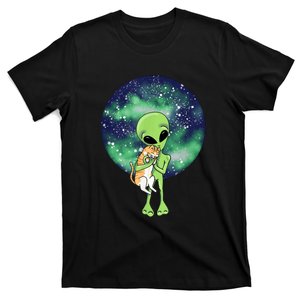 Alien And Cat T-Shirt