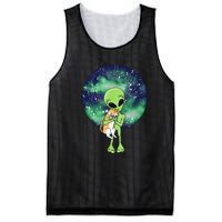 Alien And Cat Mesh Reversible Basketball Jersey Tank