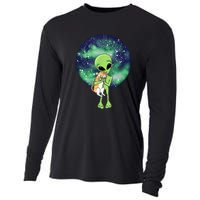 Alien And Cat Cooling Performance Long Sleeve Crew