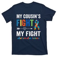 Autism Awareness Cousin My Cousin's Fight Is My Fight T-Shirt