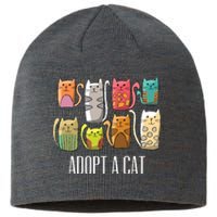 Adopt A Cat Shirts Cat Rescue Cat Adoption Sustainable Beanie