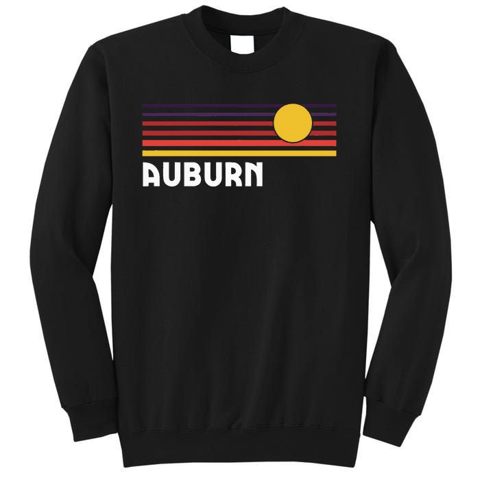 Auburn Alabama Classic Retro Vintage Style Sunset City Sweatshirt