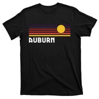 Auburn Alabama Classic Retro Vintage Style Sunset City T-Shirt