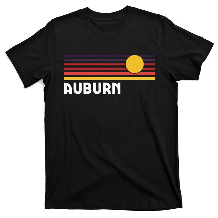 Auburn Alabama Classic Retro Vintage Style Sunset City T-Shirt