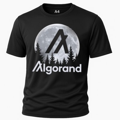 Algorand ALGO Coin Cryptocurrency Wilderness Full Moon Performance Shirt