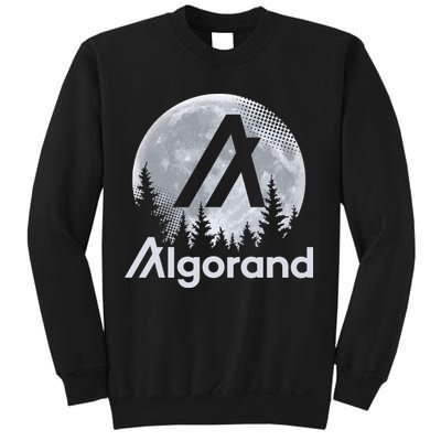 Algorand ALGO Coin Cryptocurrency Wilderness Full Moon Sweatshirt