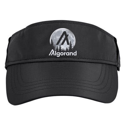 Algorand ALGO Coin Cryptocurrency Wilderness Full Moon Adult Drive Performance Visor
