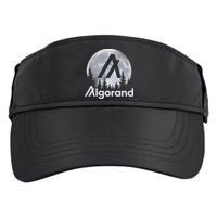 Algorand ALGO Coin Cryptocurrency Wilderness Full Moon Adult Drive Performance Visor