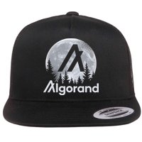 Algorand ALGO Coin Cryptocurrency Wilderness Full Moon Flatbill Hat
